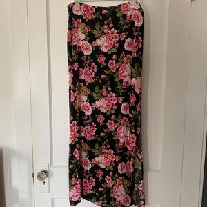 Forever 21 Floral Maxi Skirt